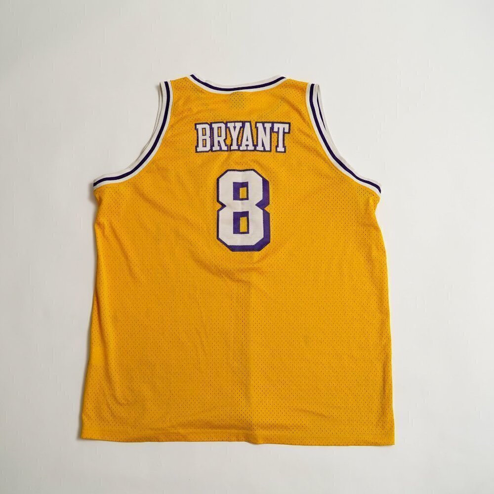 Vintage Nike LA Lakers Kobe Bryant 1961 Throwback Rewind NBA Jersey - Picture 2 of 11